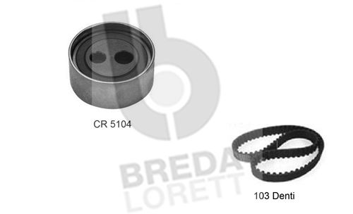 BREDA LORETT Комплект ремня ГРМ KCD0260